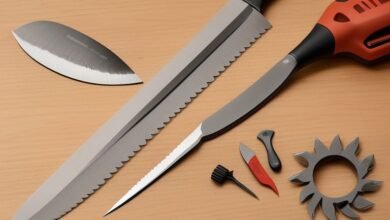woodcutting tool with arched blade