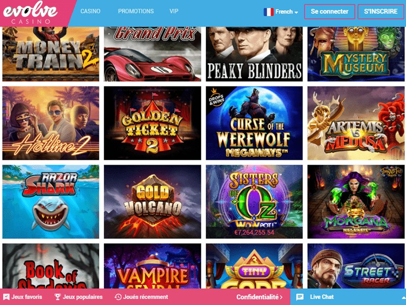 Die Evolutionsreise bei Evolve Casino Online in Deutschland in Germany